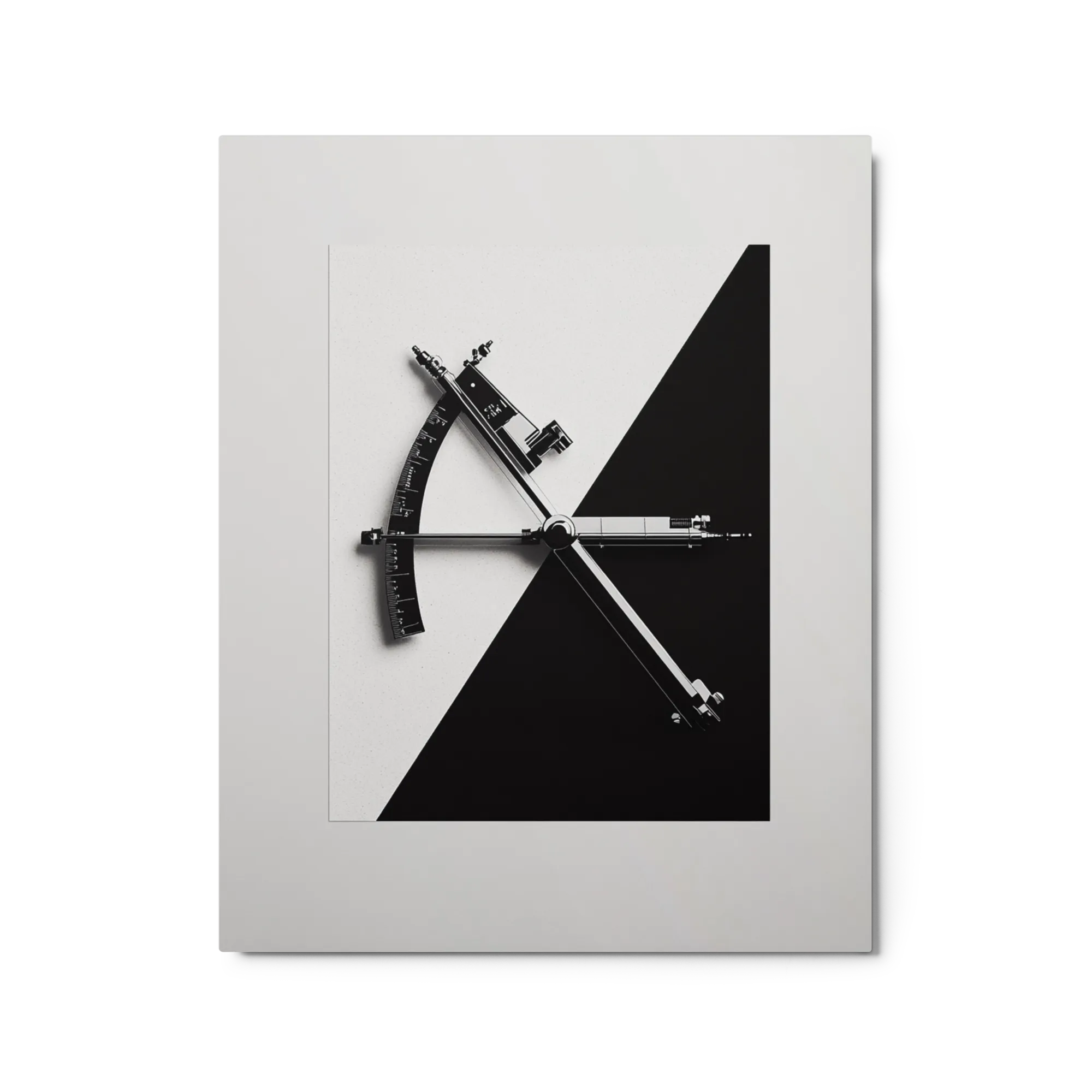 Precision and Contrast | Art Print