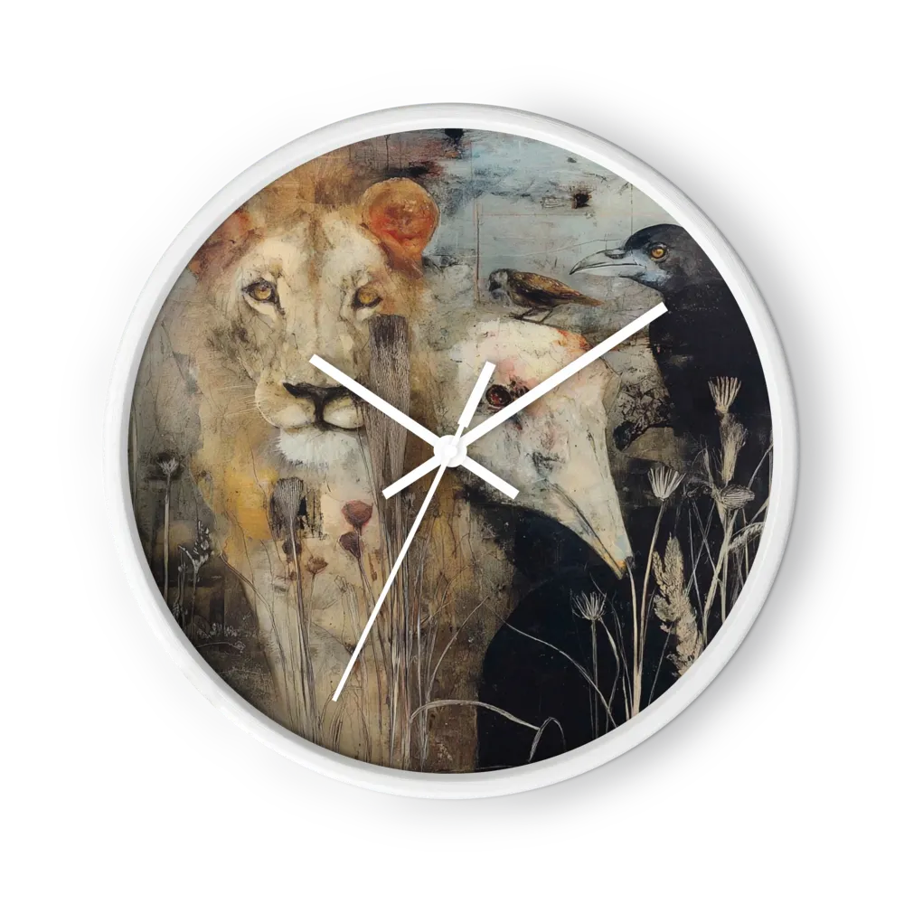 Lion and Raven Study