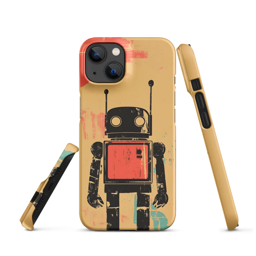 Retro Robot Design | Phone Case