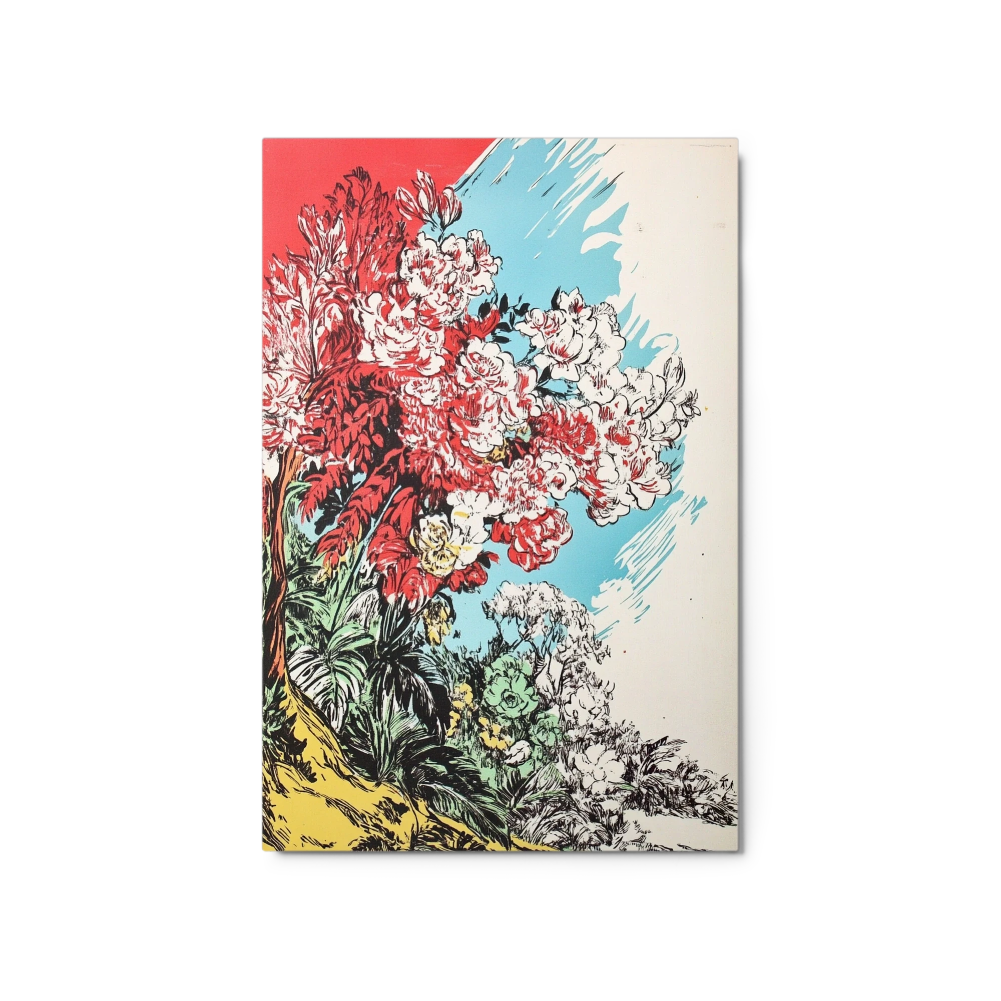 Vibrant Floral Landscape