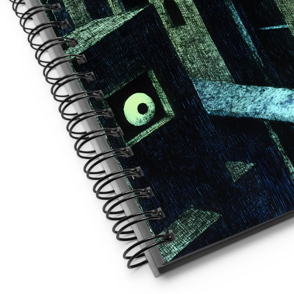 Surreal Moonlit City 
 Spiral Notebook | 140 pages