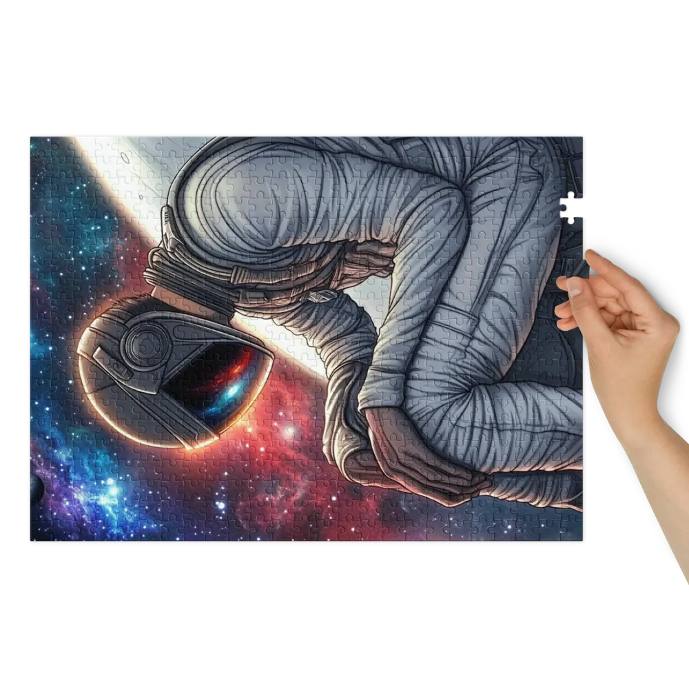 The Lonely Cosmos 
 Jigsaw Puzzle in Tin Box