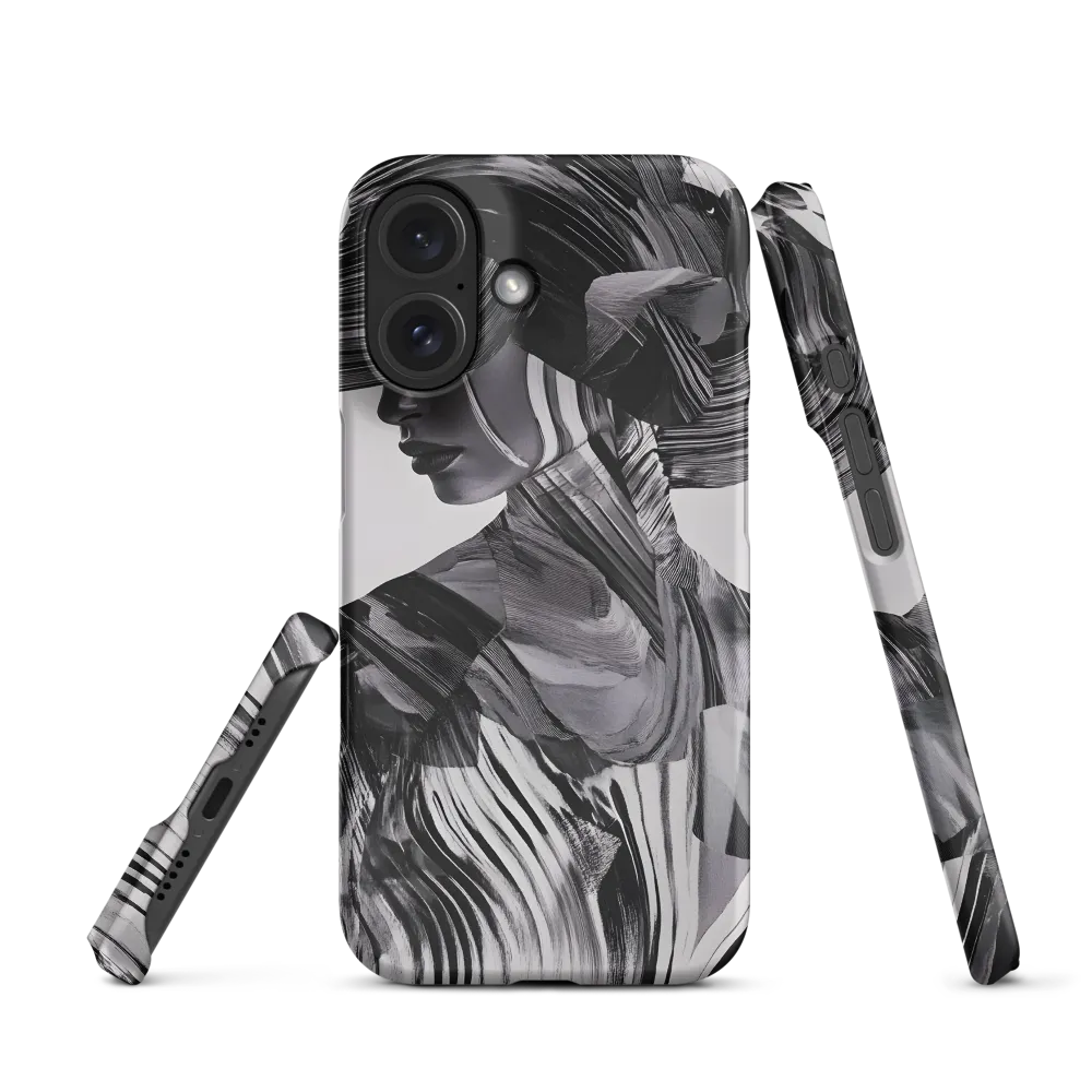 Silhouette in Brushstrokes | Phone Case