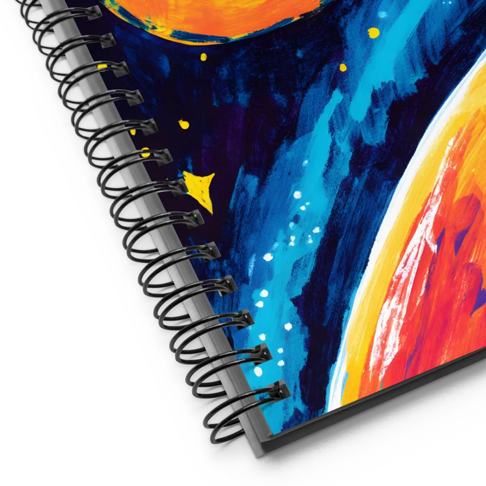 Celestial Glow 
 Spiral Notebook | 140 pages