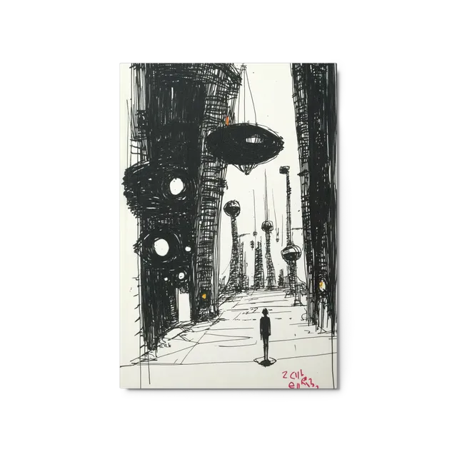 Solitary Urban Future | Art Print