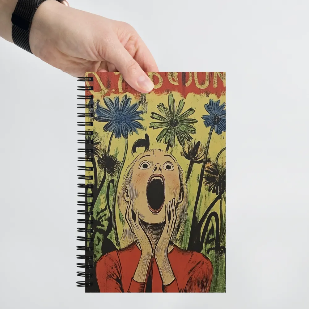 The Scream of Youth 
 Spiral Notebook | 140 pages