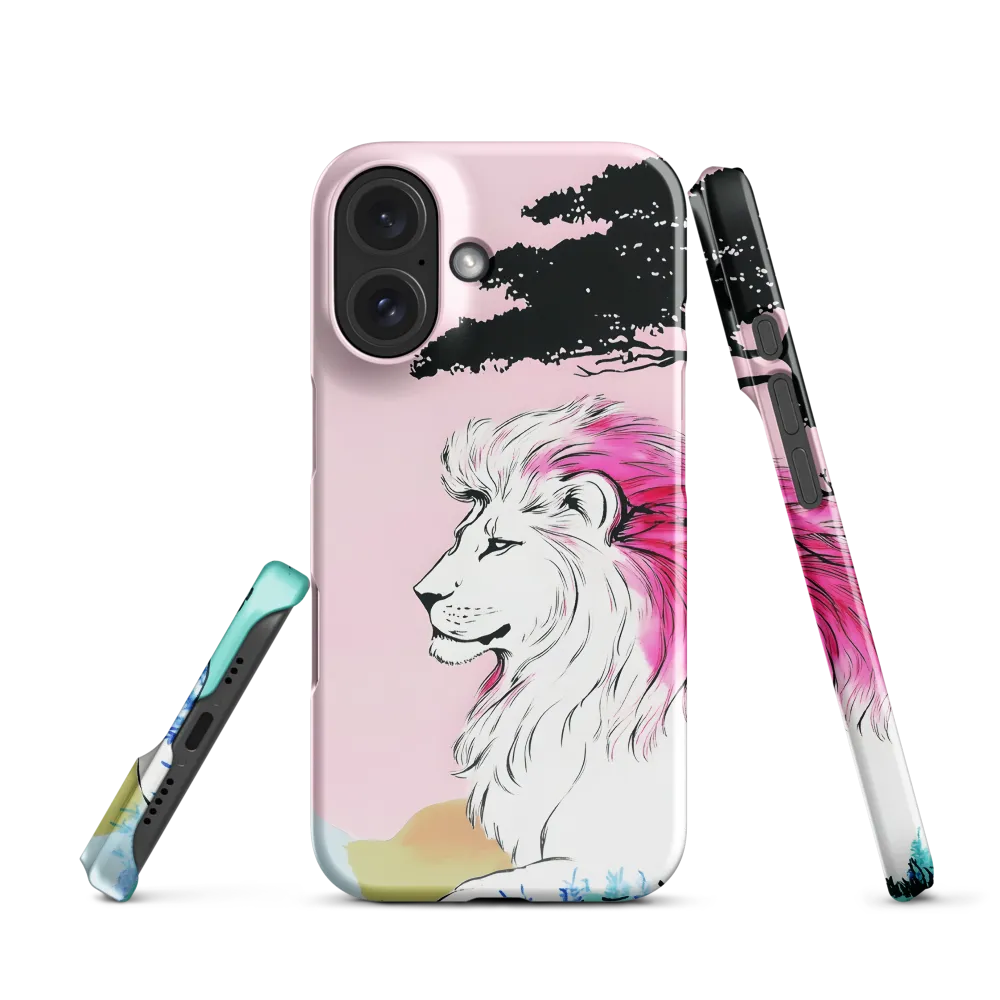 Lion's Pastel Reverie 
 Samsung Galaxy S10 | Snap Case