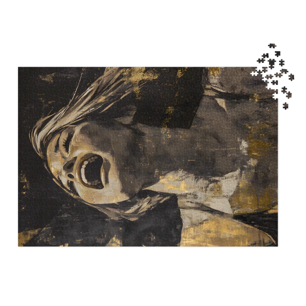 Portrait of a Screaming Woman