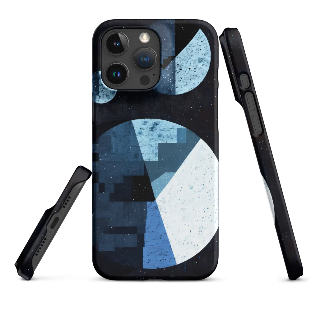 Abstract Planets in Space | Phone Case