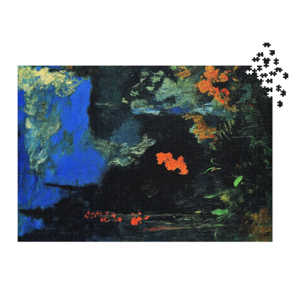 Florescer Noturno 
 Puzzle em caixa de metal