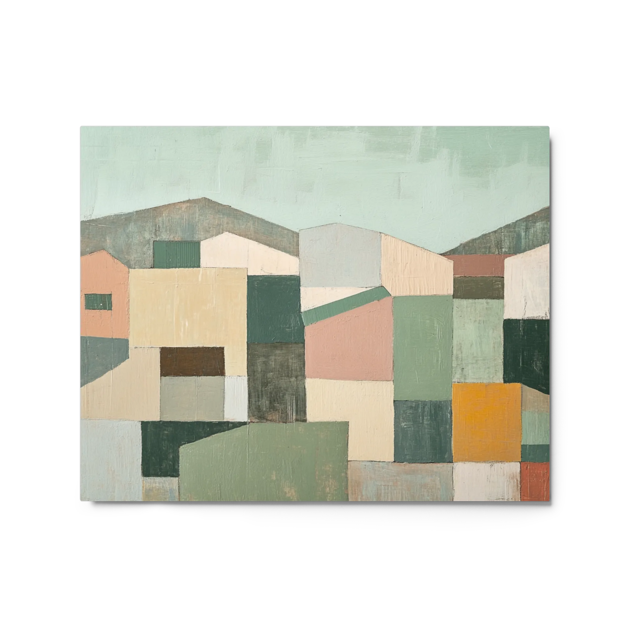 Muted Blocks Townscape