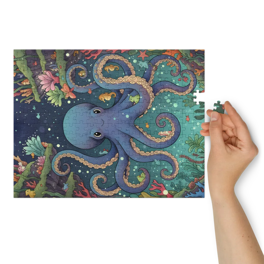 Curious Octopus | Jigsaw Puzzles