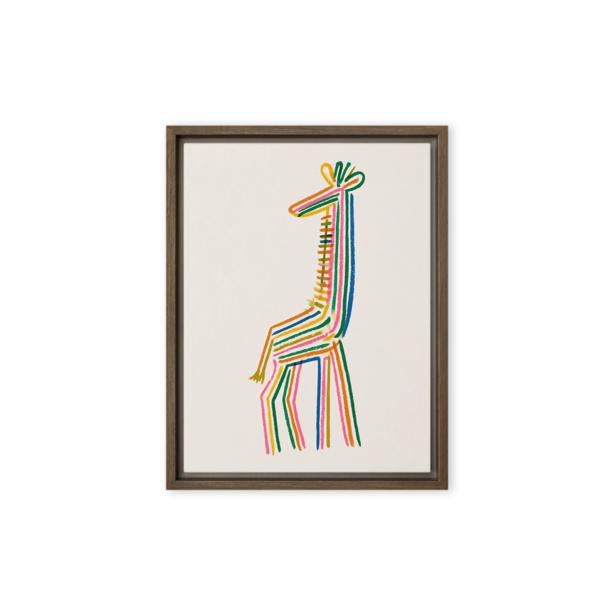 Rainbow Line Giraffe