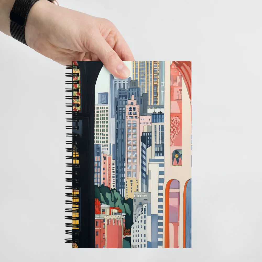 Urban Arches View 
 Spiral Notebook | 140 pages