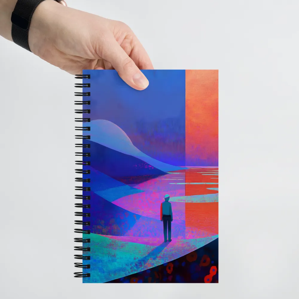 Fragmented Horizon 
 Spiral Notebook | 140 pages