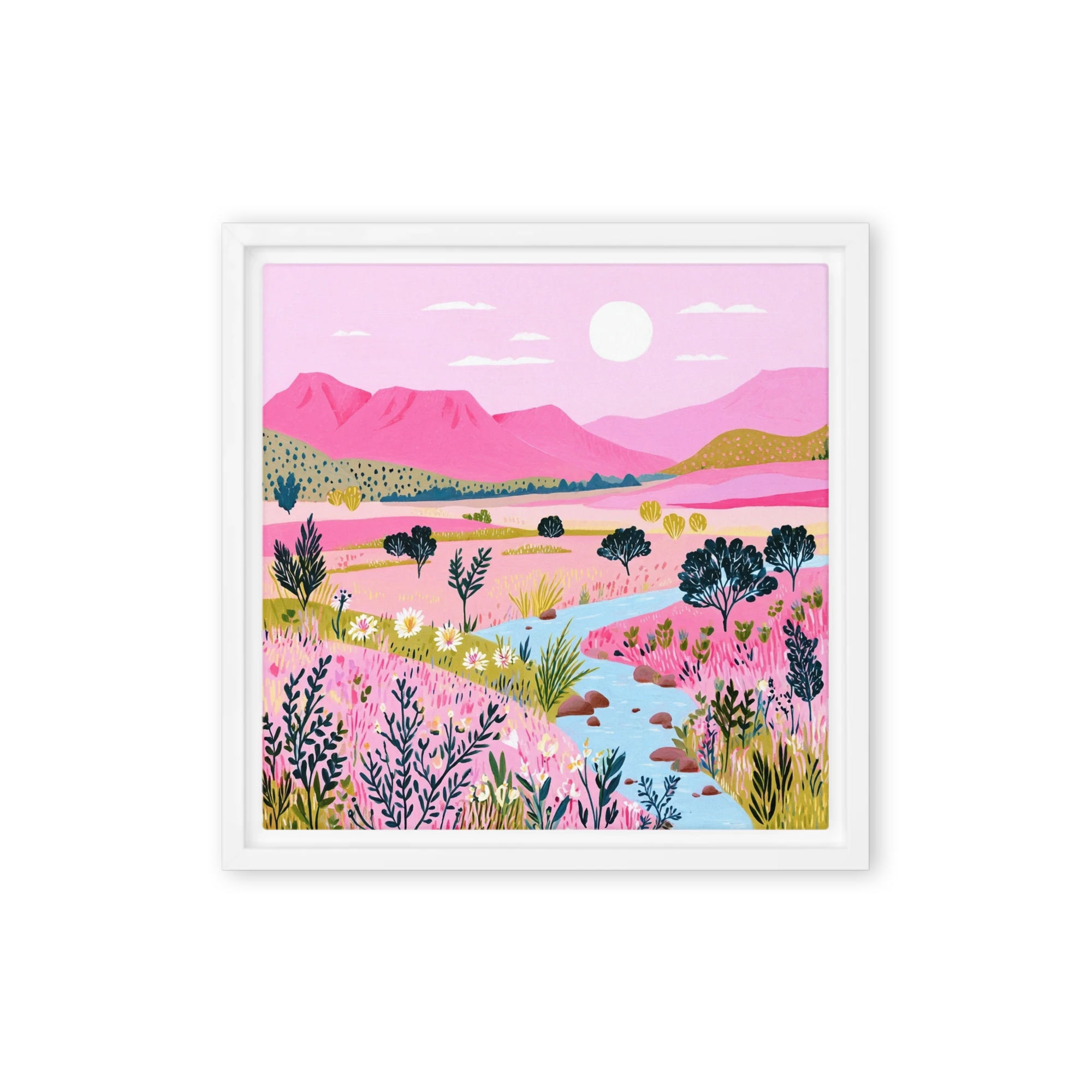 Pink Valley River