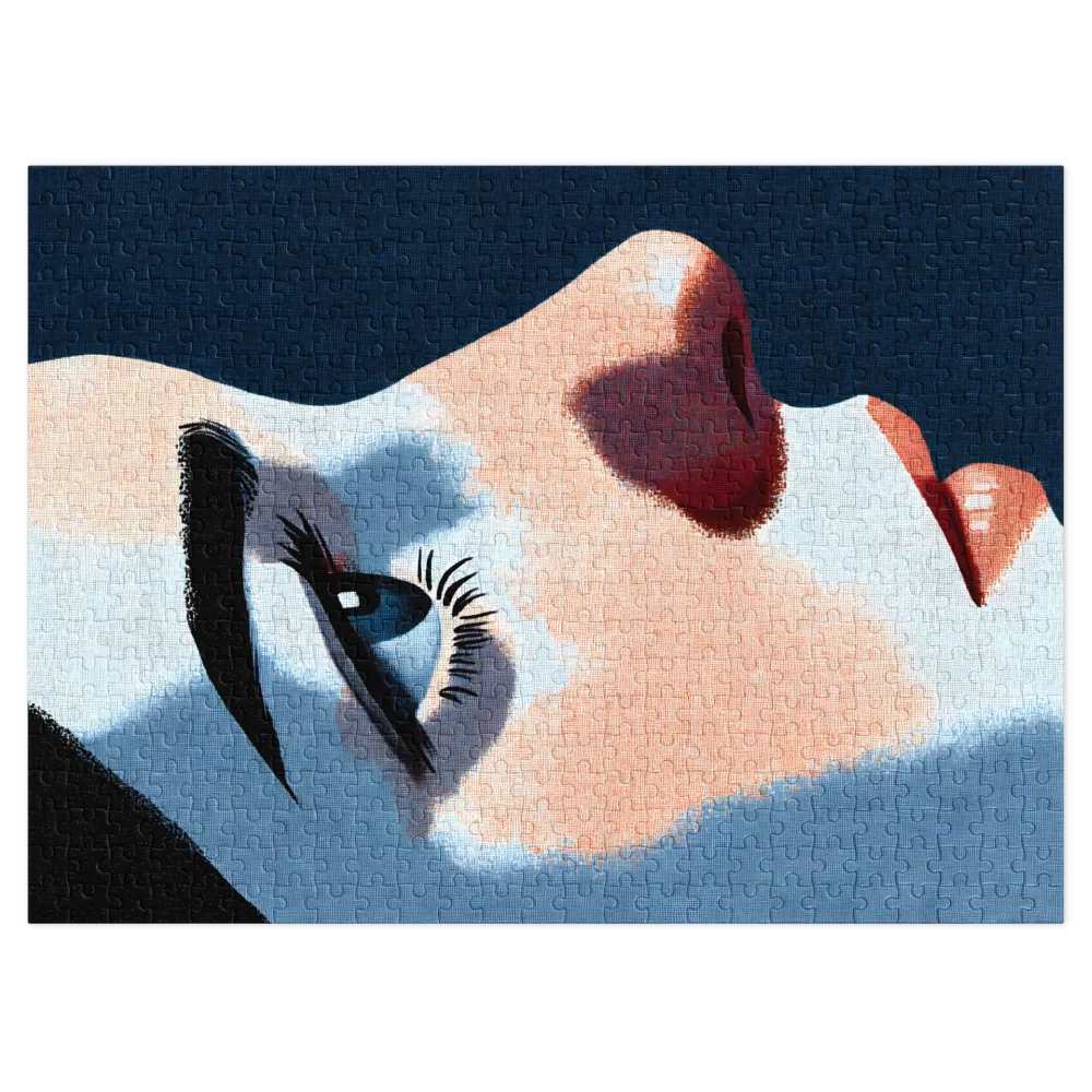 Quiet Contemplation 
 Jigsaw Puzzle in Tin Box