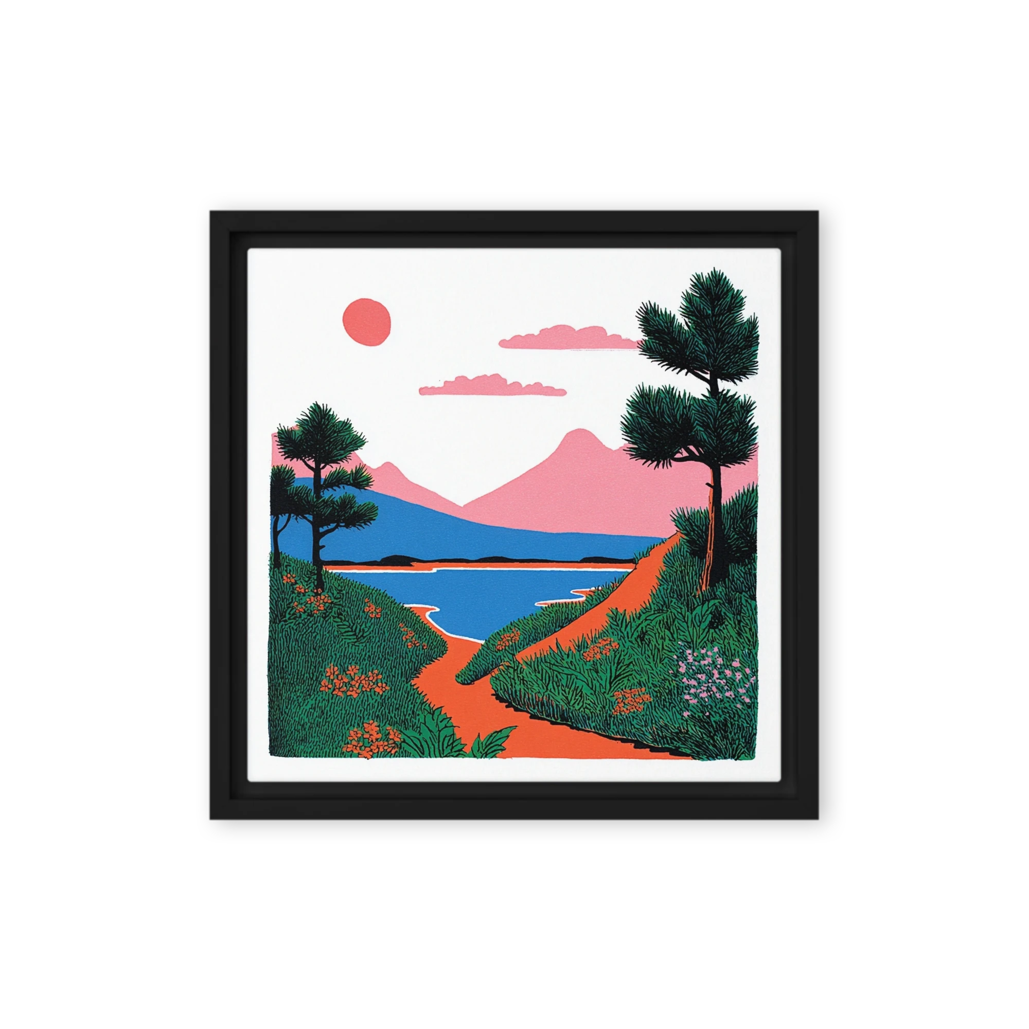 Pink Mountain Pathway