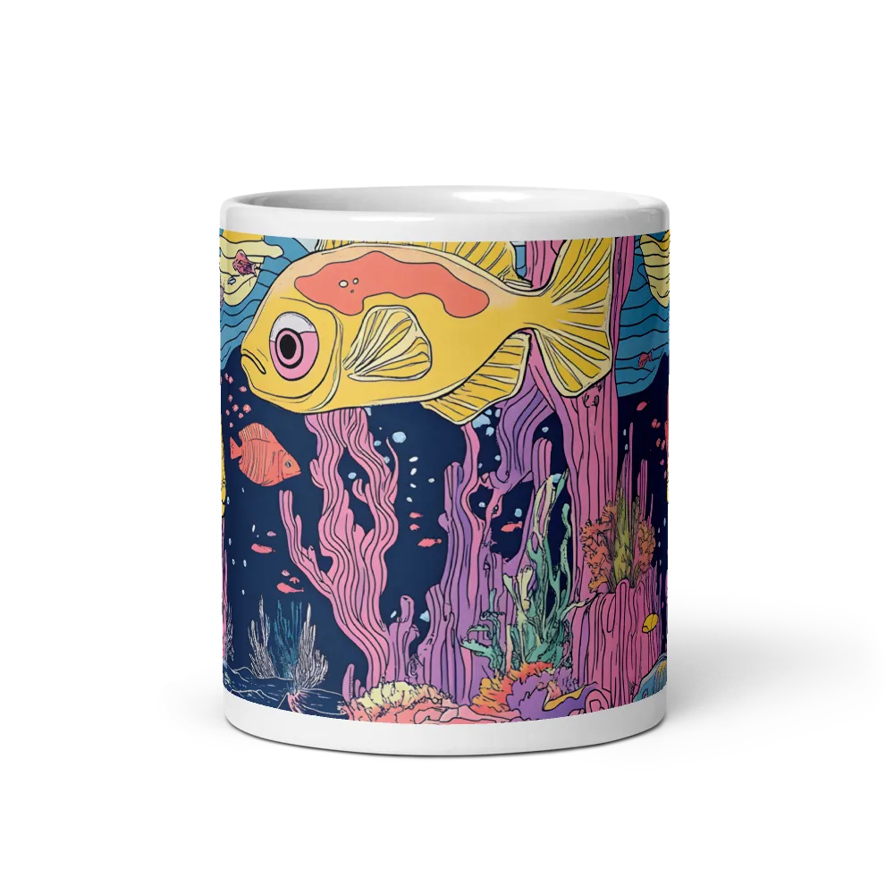 Underwater Scene with Colorful Fish