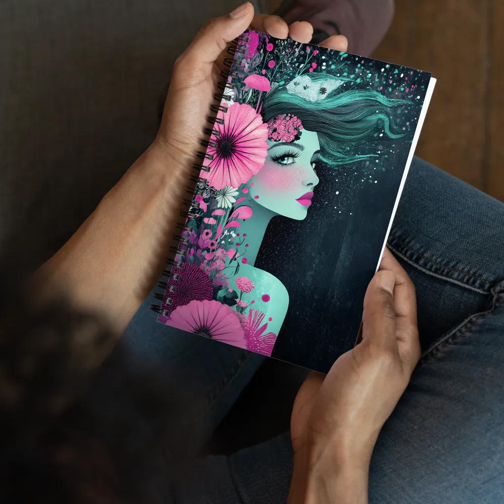 Floral Harmony: Portrait of Serenity
