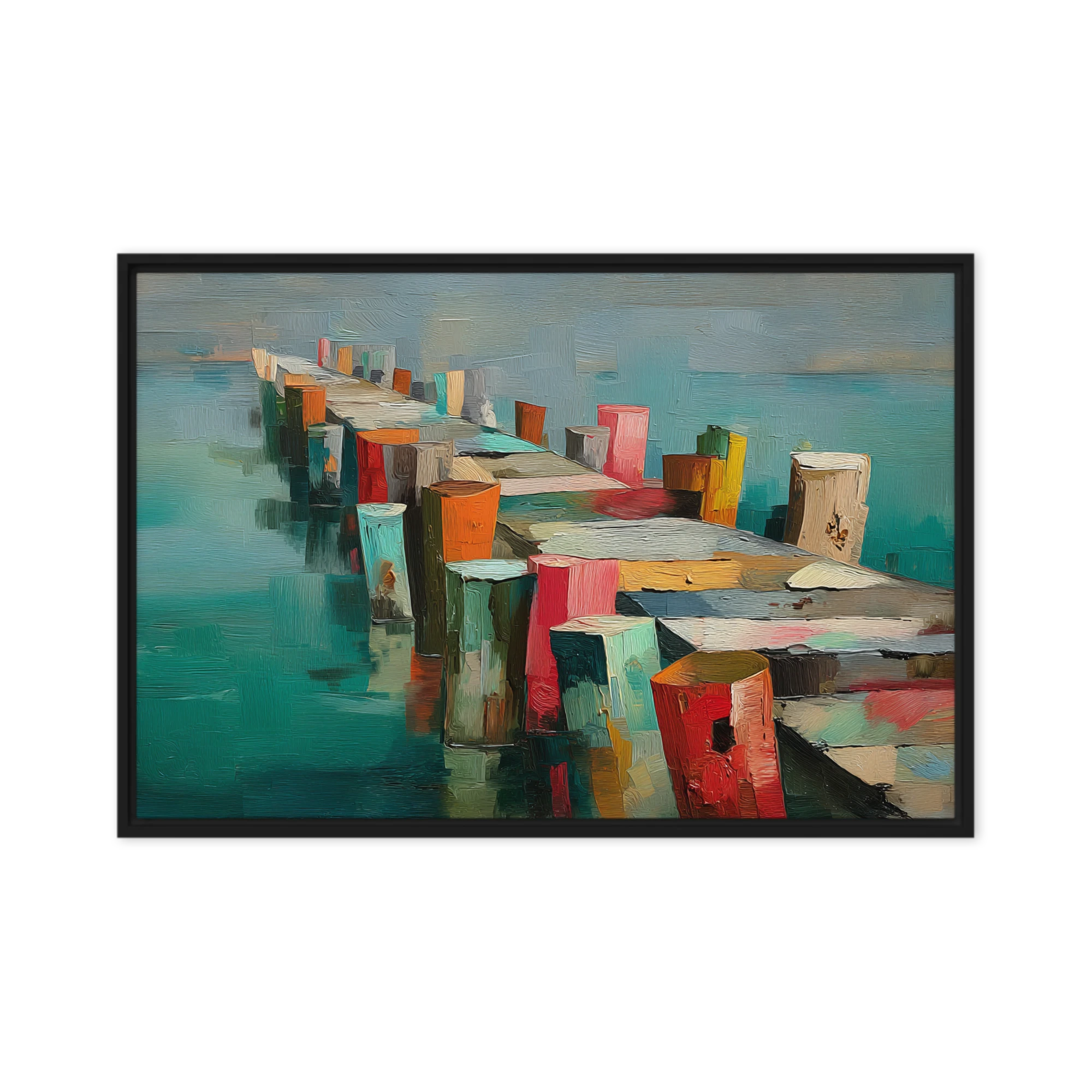 Prismatic Boardwalk | Art Print