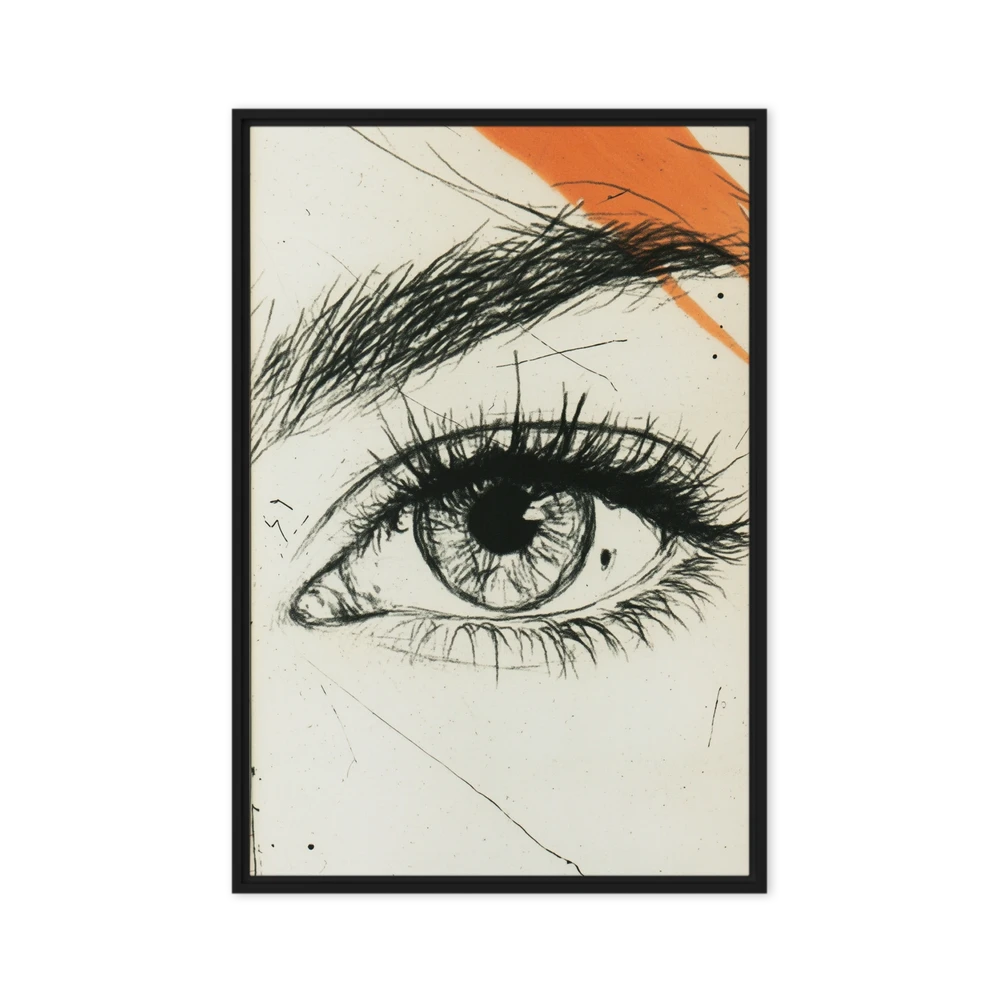 Expressive Eye Sketch | Art Print