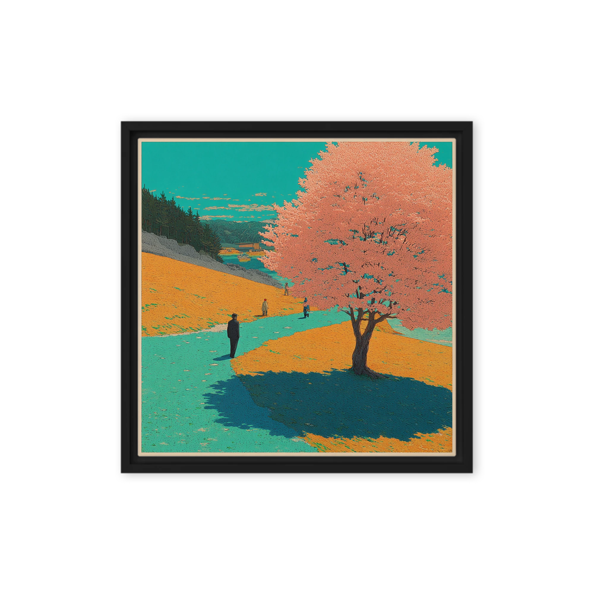 The Pink Tree Path