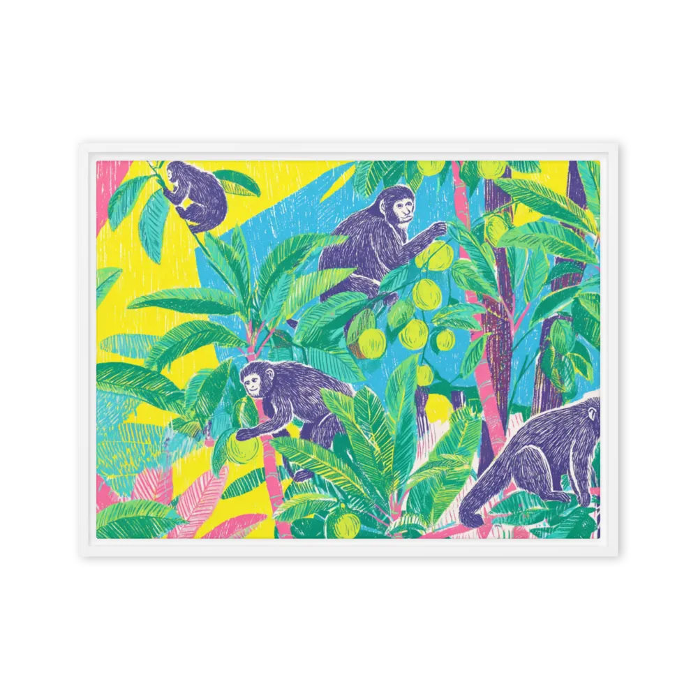 Jungle Monkeys 
 Canvas | 8″x 12″