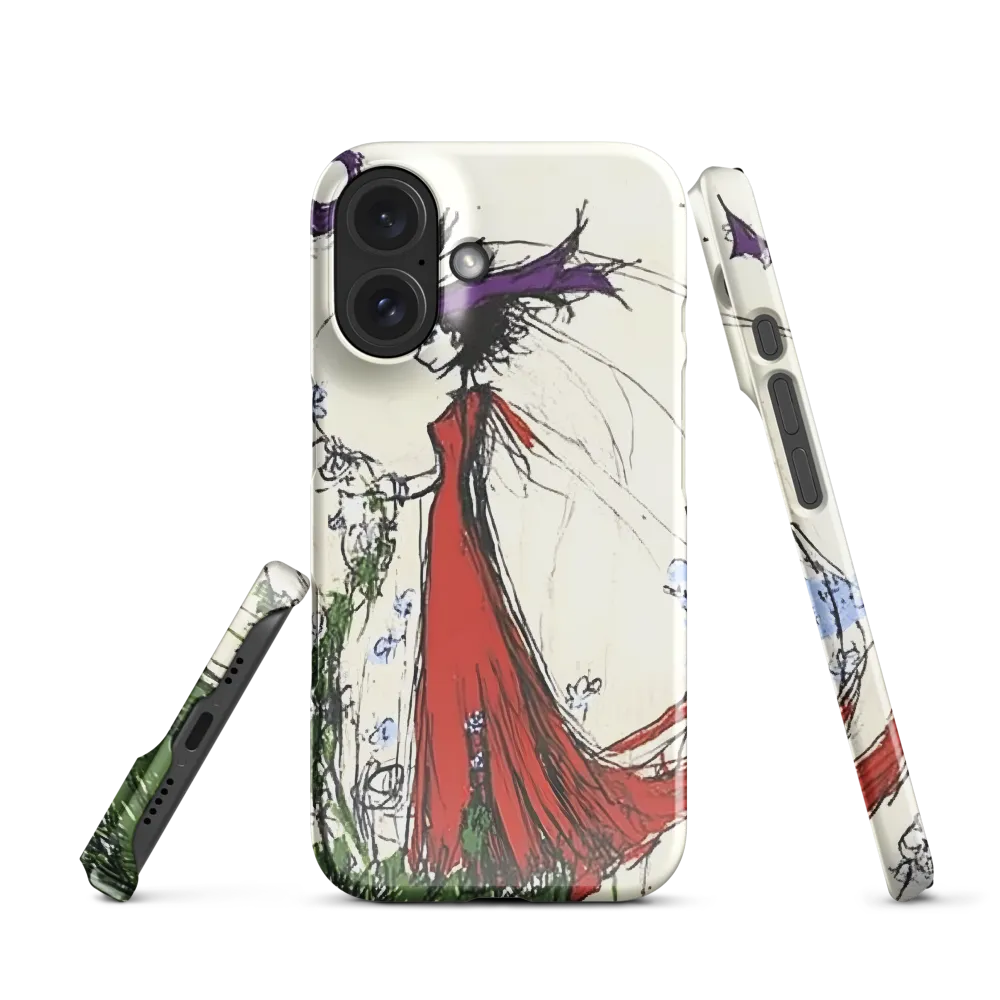 Whimsical Flower Maiden 
 iPhone 15 Pro | MagSafe® Tough Case