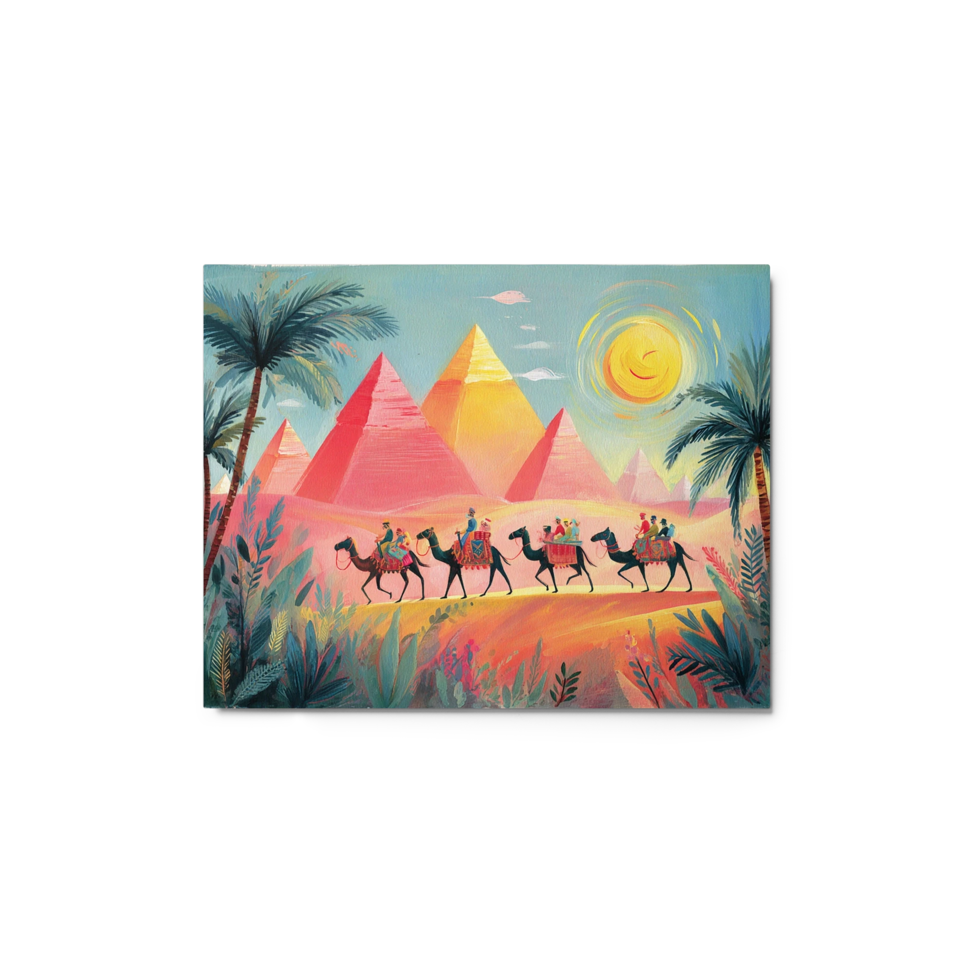 Caravan at the Pyramids