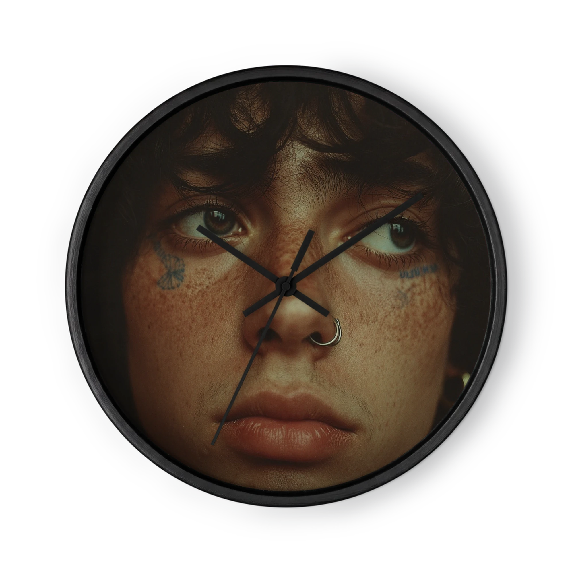 Freckles and Blue Tattoos