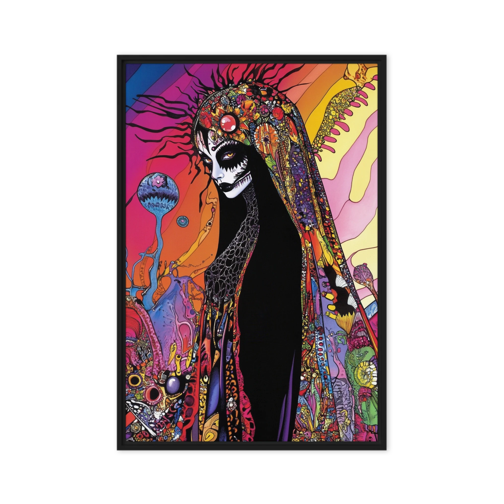 Calavera Queen of Psychedelia | Art Print