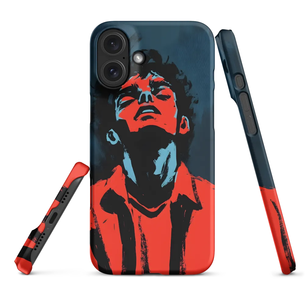 Expressionistic Male Portrait | Phone Case