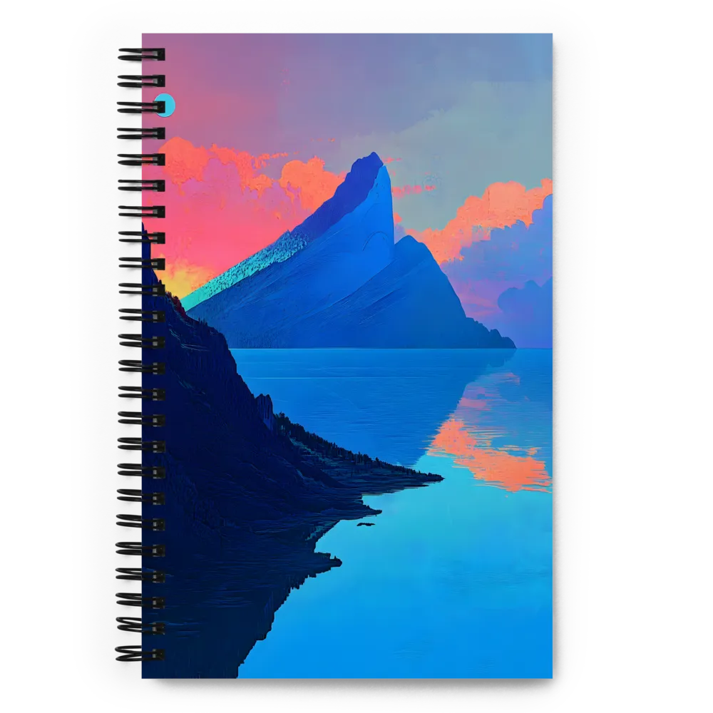 Celestial Lake Reflections 
 Spiral Notebook | 140 pages