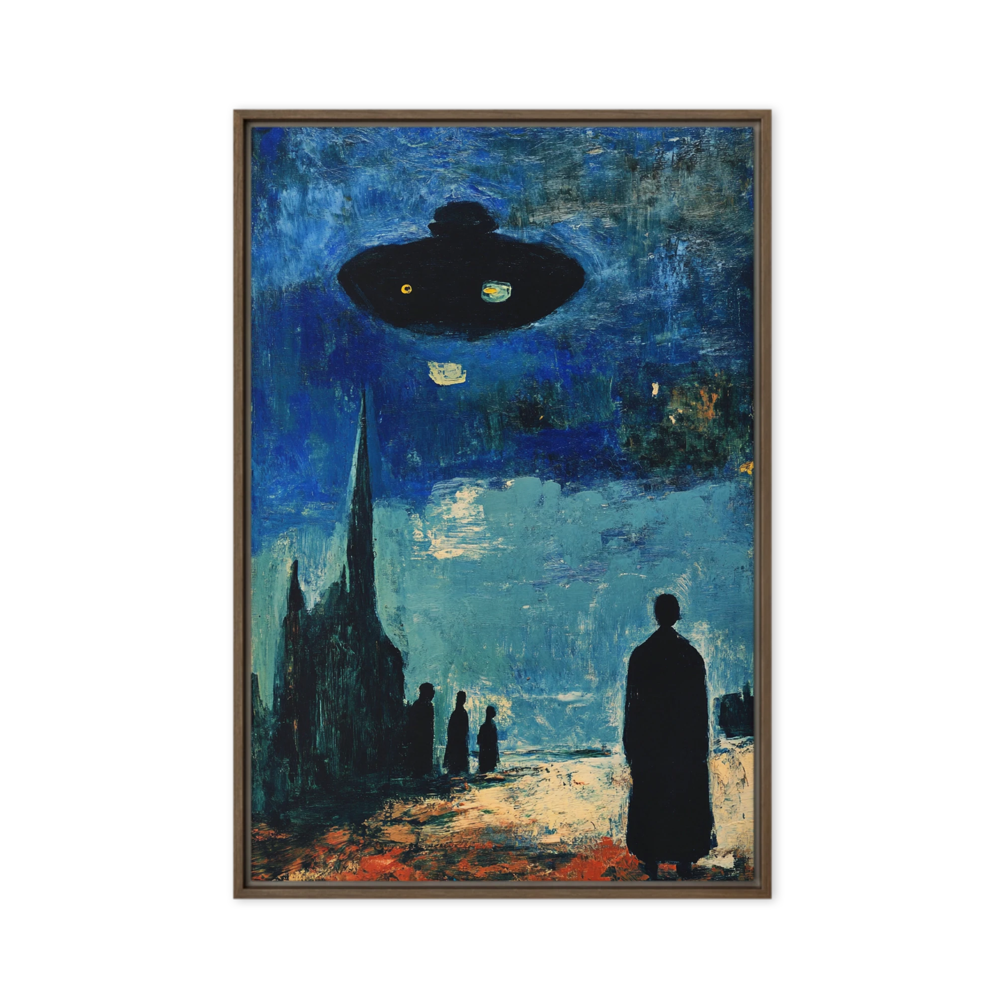 Night Sky Visitor | Art Print