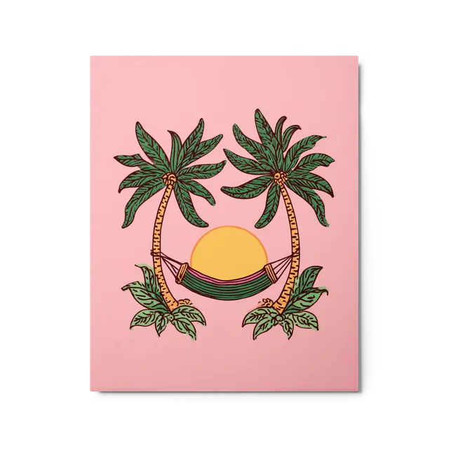 Hammock in Paradise | Art Print