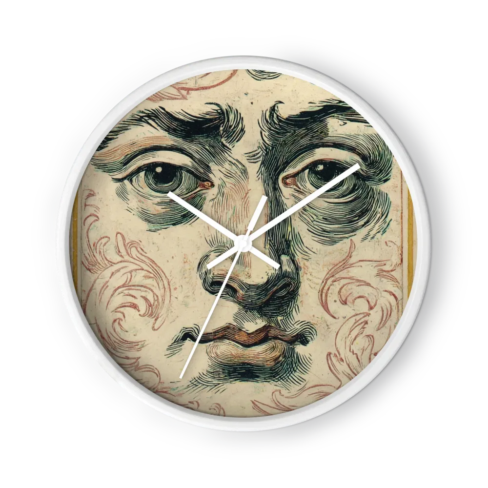 Engraved Face Study