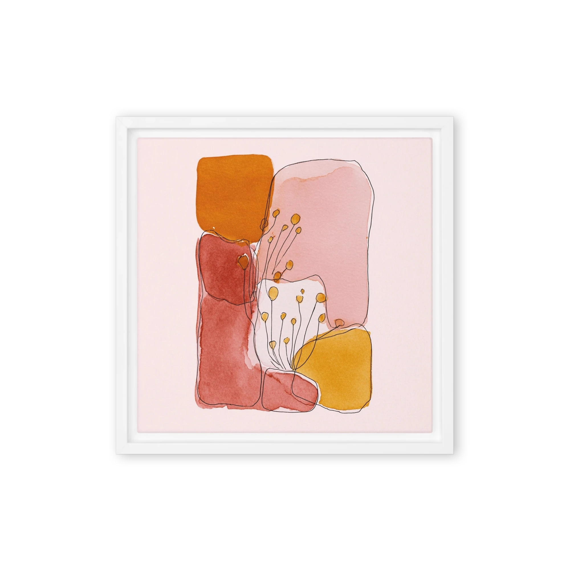 Terracotta Botanical Shapes