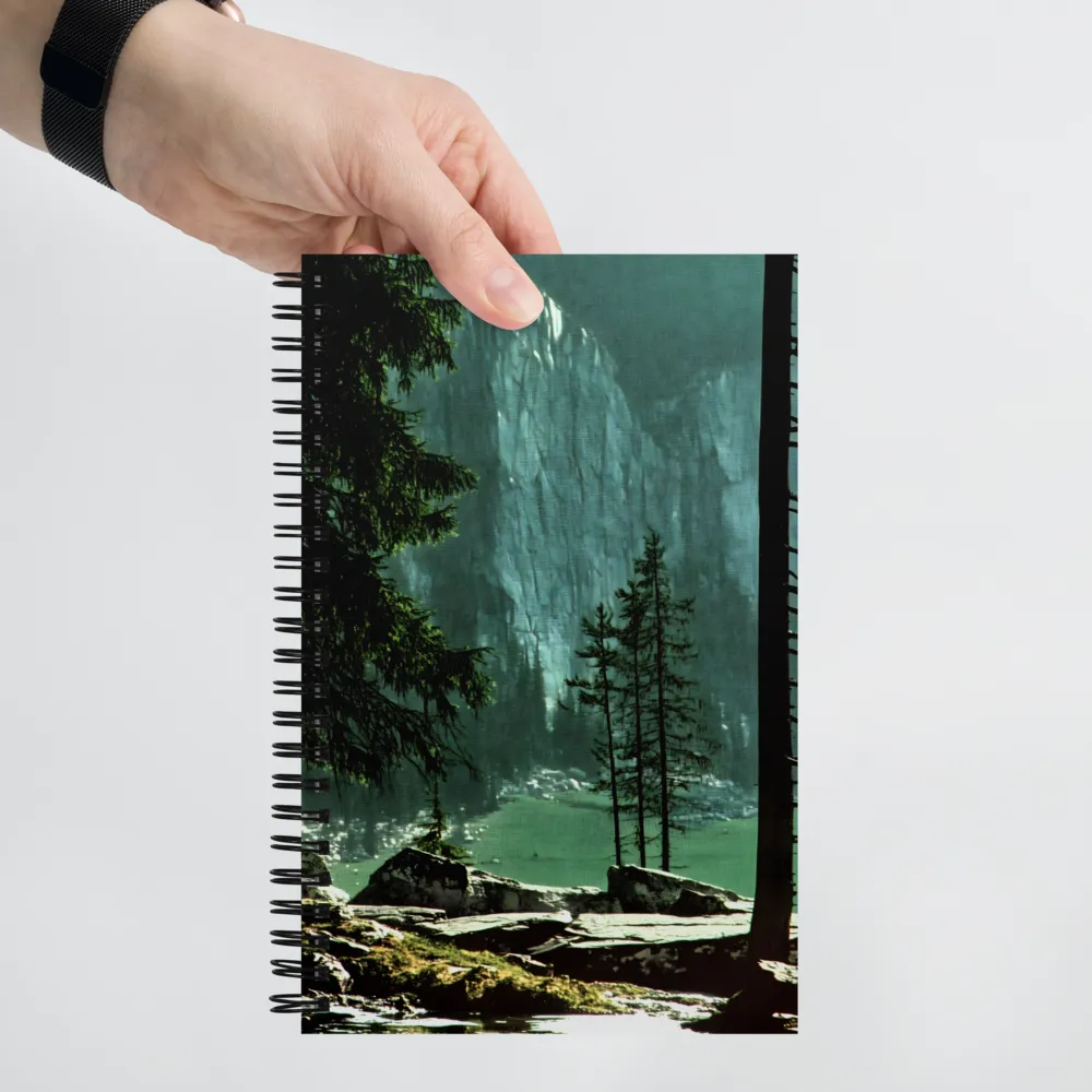 Alpine Lake Reflection 
 Spiral Notebook | 140 pages