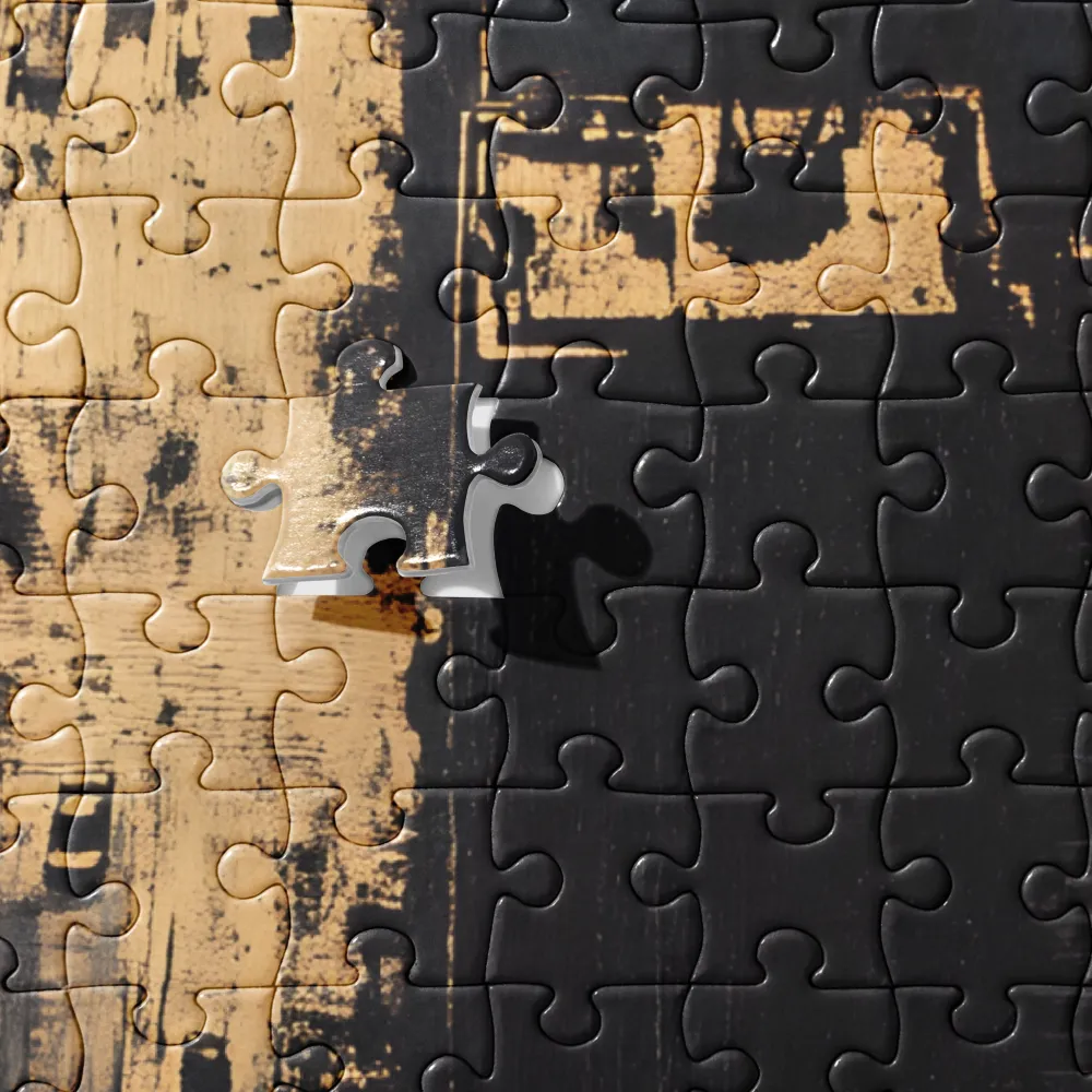 Urban Golden Echoes 
 Jigsaw Puzzle