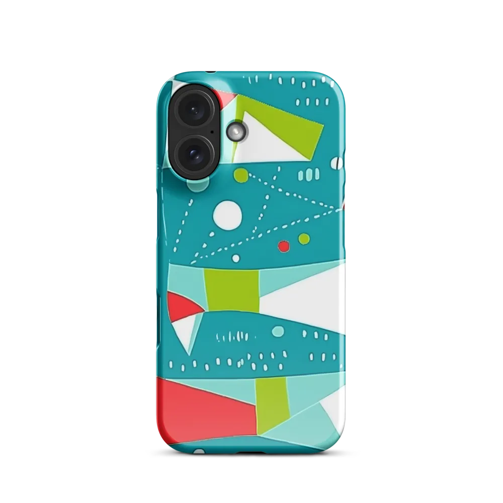 Geometric Kite Play 
 iPhone 16 Pro | Tough Case