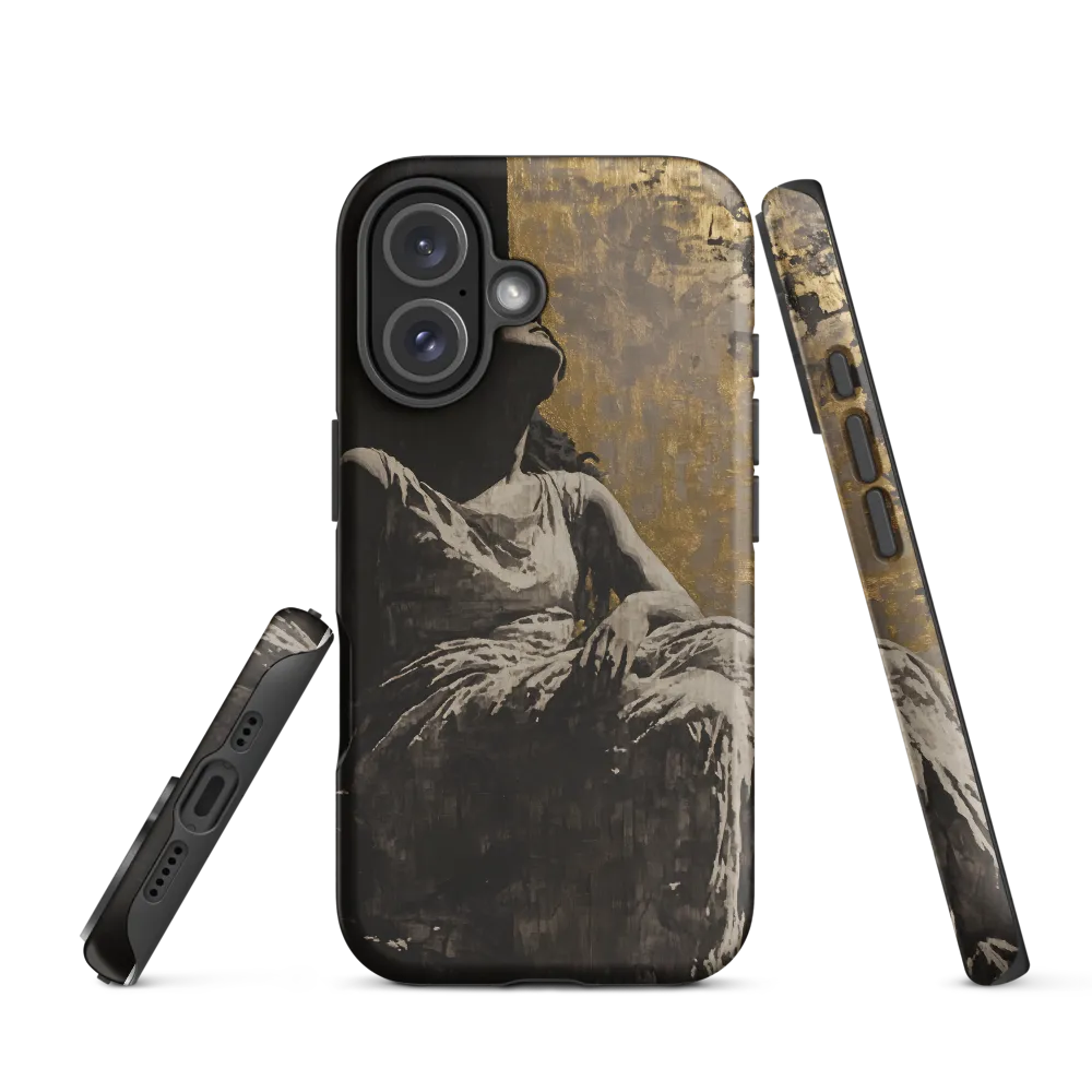 Serene Aspiration in Gold | Phone Case