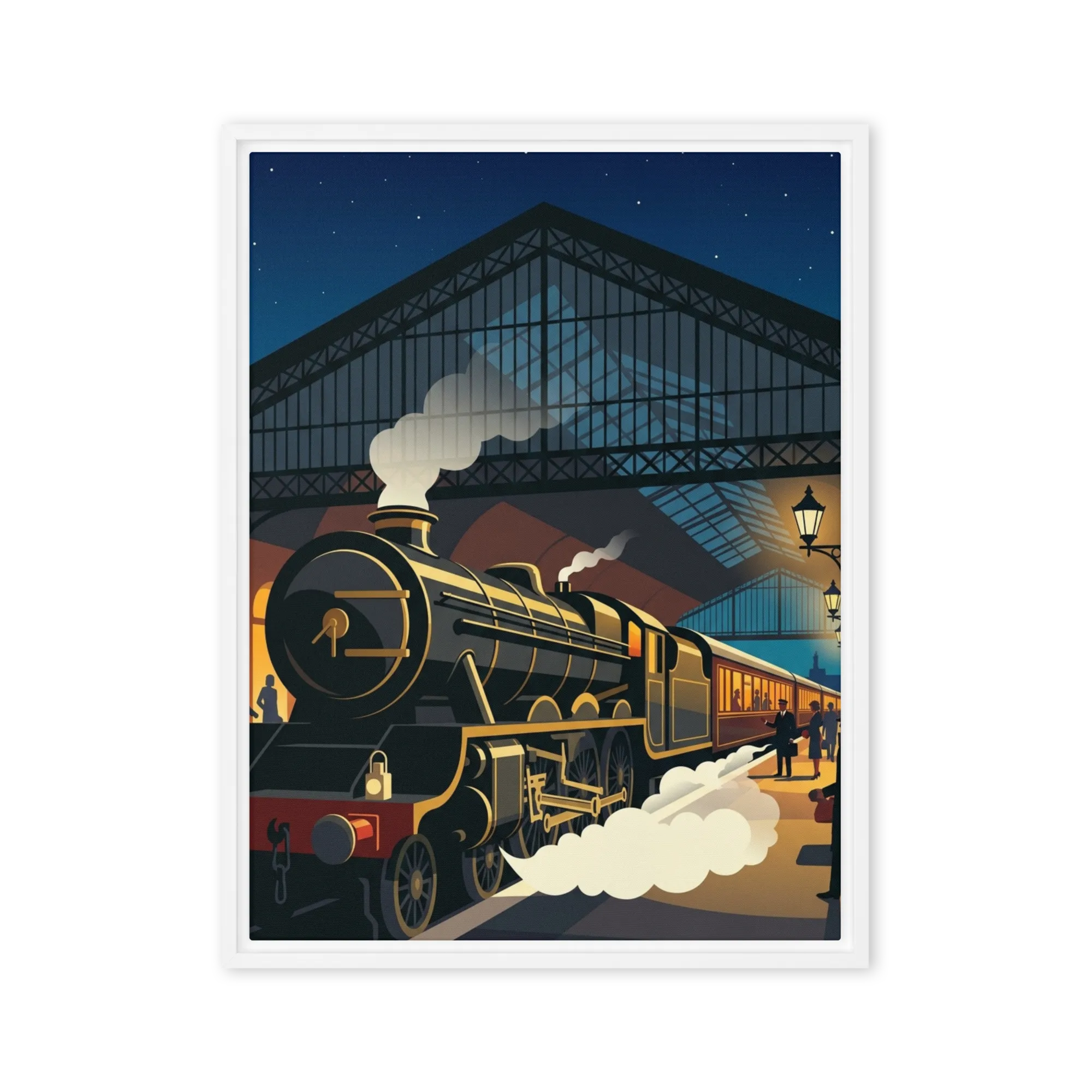The Midnight Express 
 Canvas | 18″x 24″