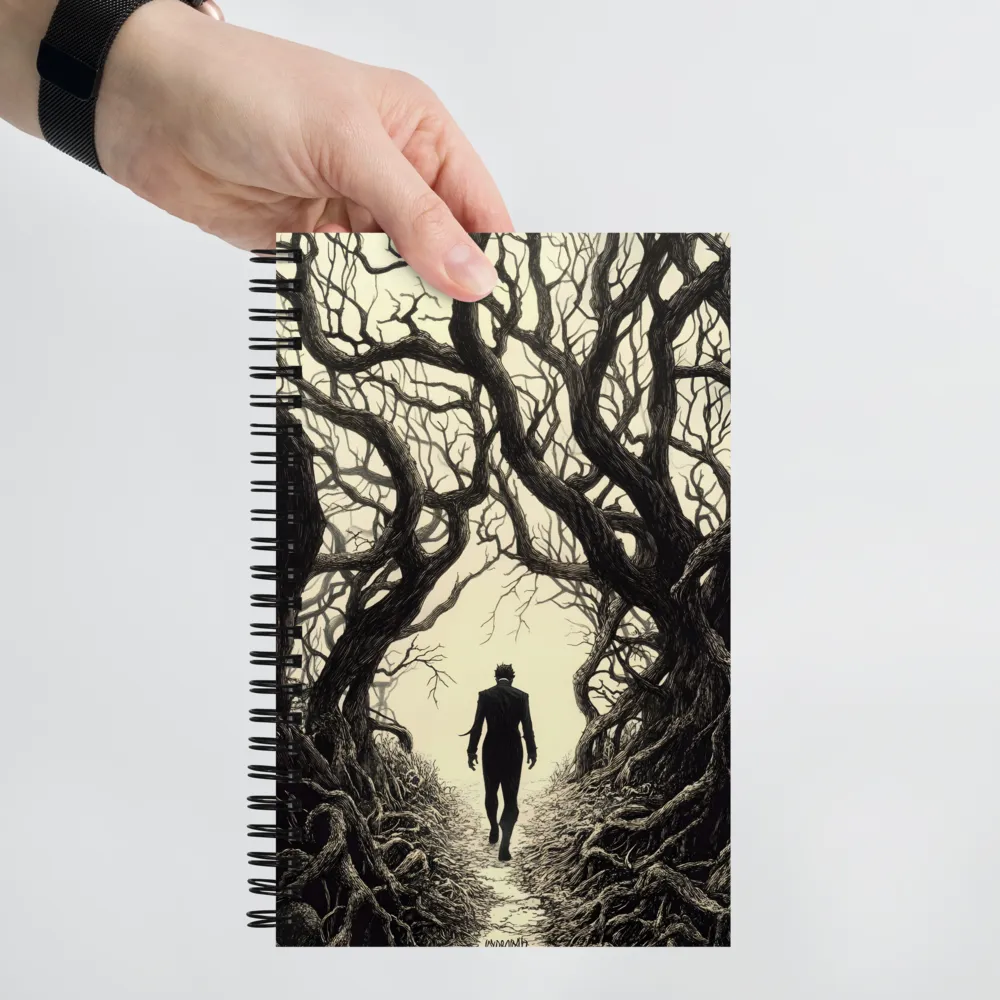Path Through Gnarled Forest 
 Spiral Notebook | 140 pages