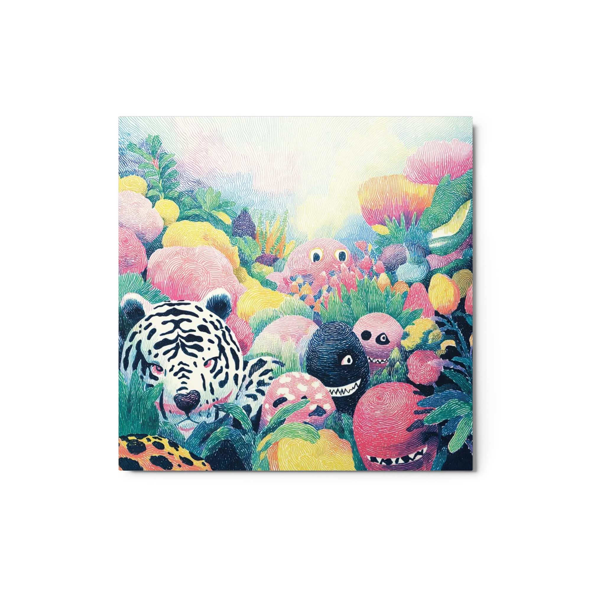 Jungle Creatures and White Tiger