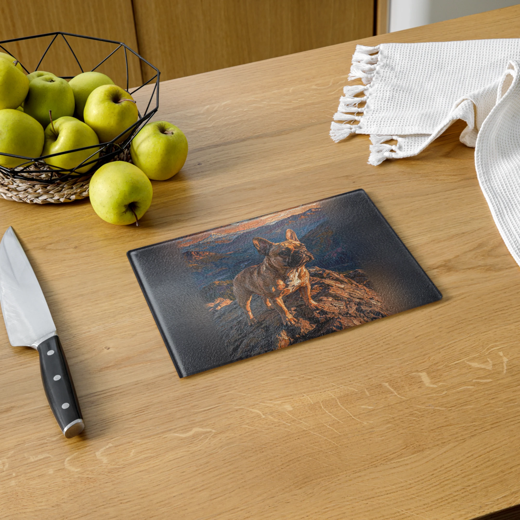 Pet Portrait Cutting Board — Impasto