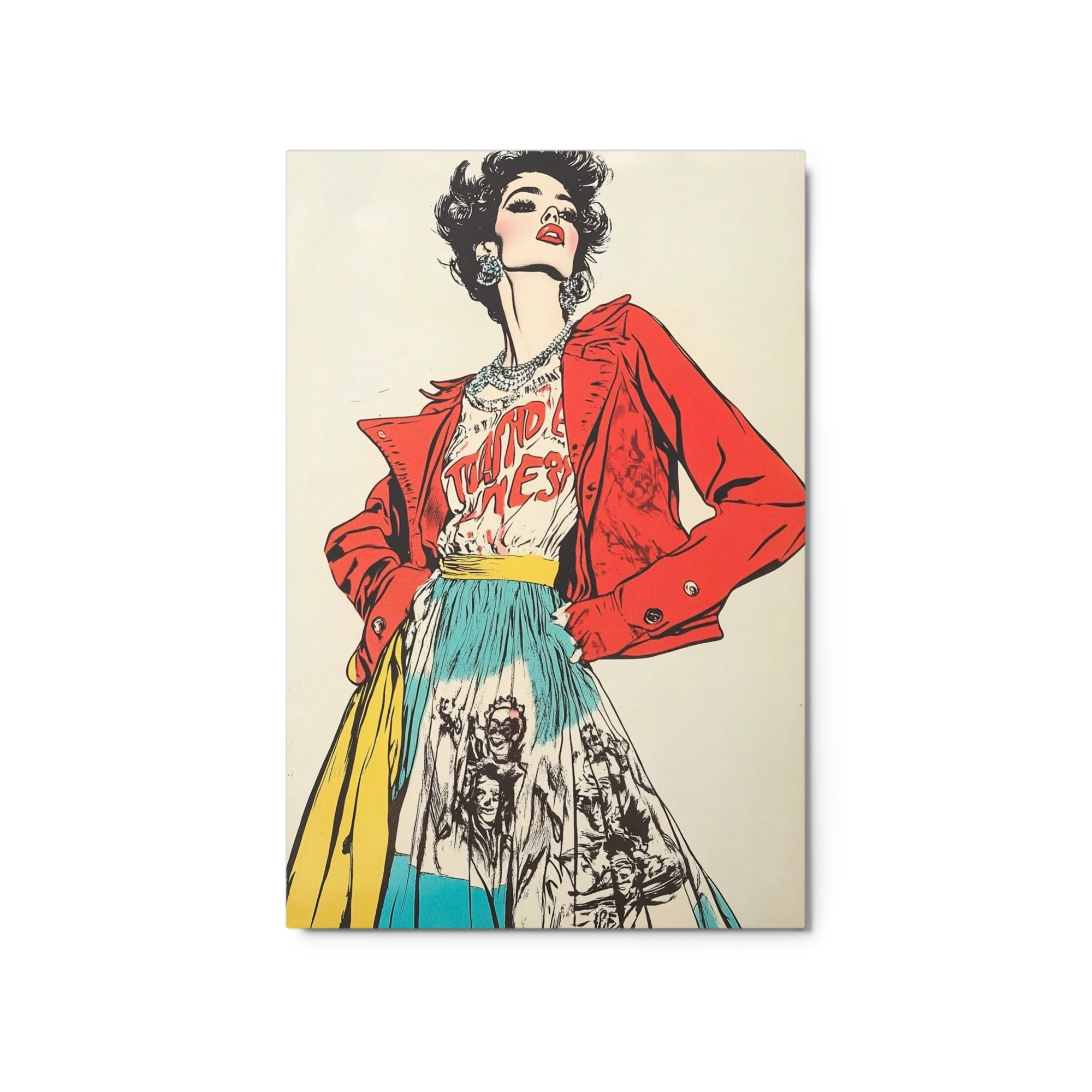 Pop Art Fashion Illustration