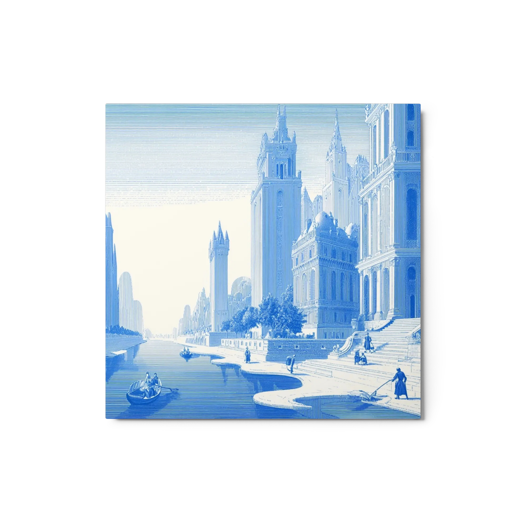 Blue City on the Water