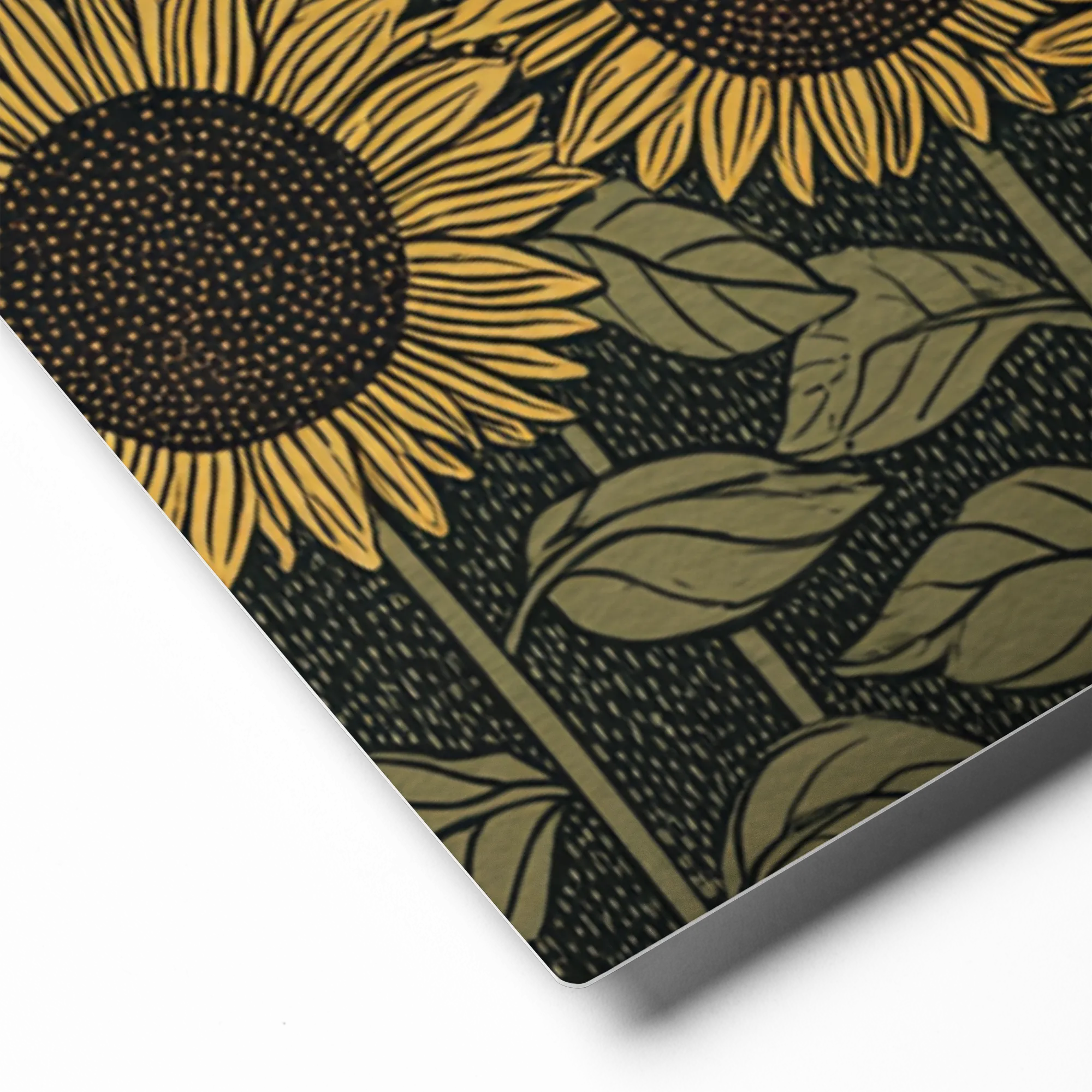 Sunflowers and Rising Sun | Art Print