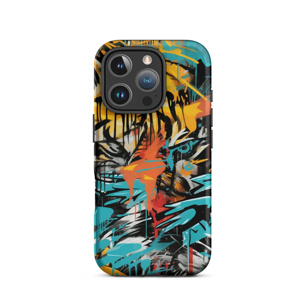 Graffiti Tiger Digital Painting | Phone Case
